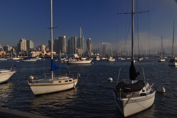San Diego harbor